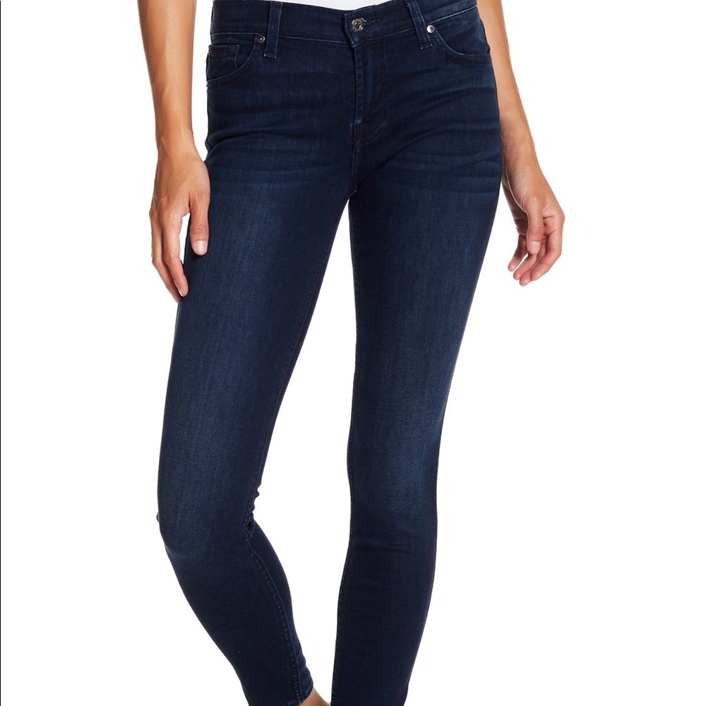 7 For All Mankind Gwenevere Dark Wash Jeans